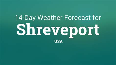 shreveport 14 day forecast|Iba pa.
